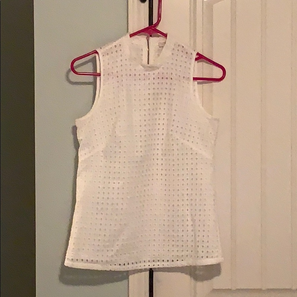White J Crew Shell